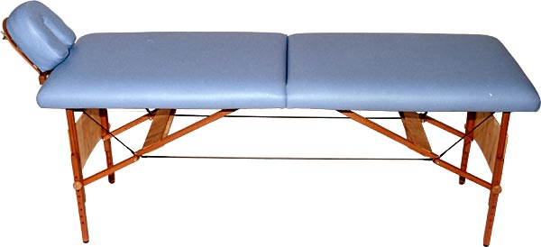 Lettino per massaggio in legno smontabile